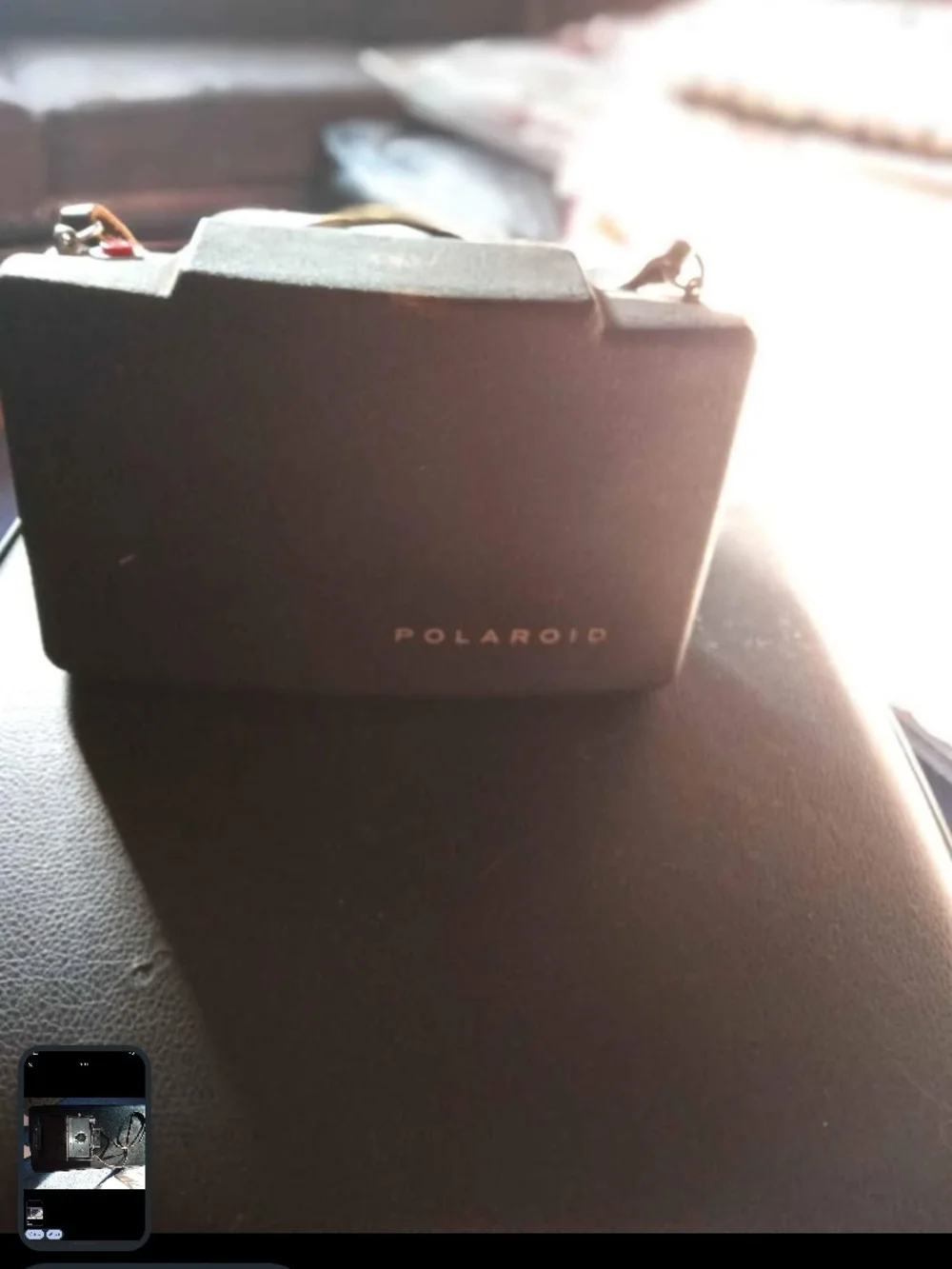 Polaroid Land Camera Automatic 100 - Black Vintage Instant Camera